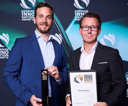 German Innovation Award 2026: Gold in zwei Kategorien für `SmartPocket´ German Innovation Award 2026: Gold in zwei Kategorien für `SmartPocket´