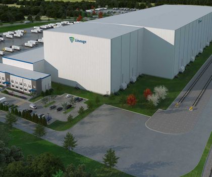Next-Generation-Kühlllager: Lineage setzt in Texas auf Automatisierung von TGW Logistics