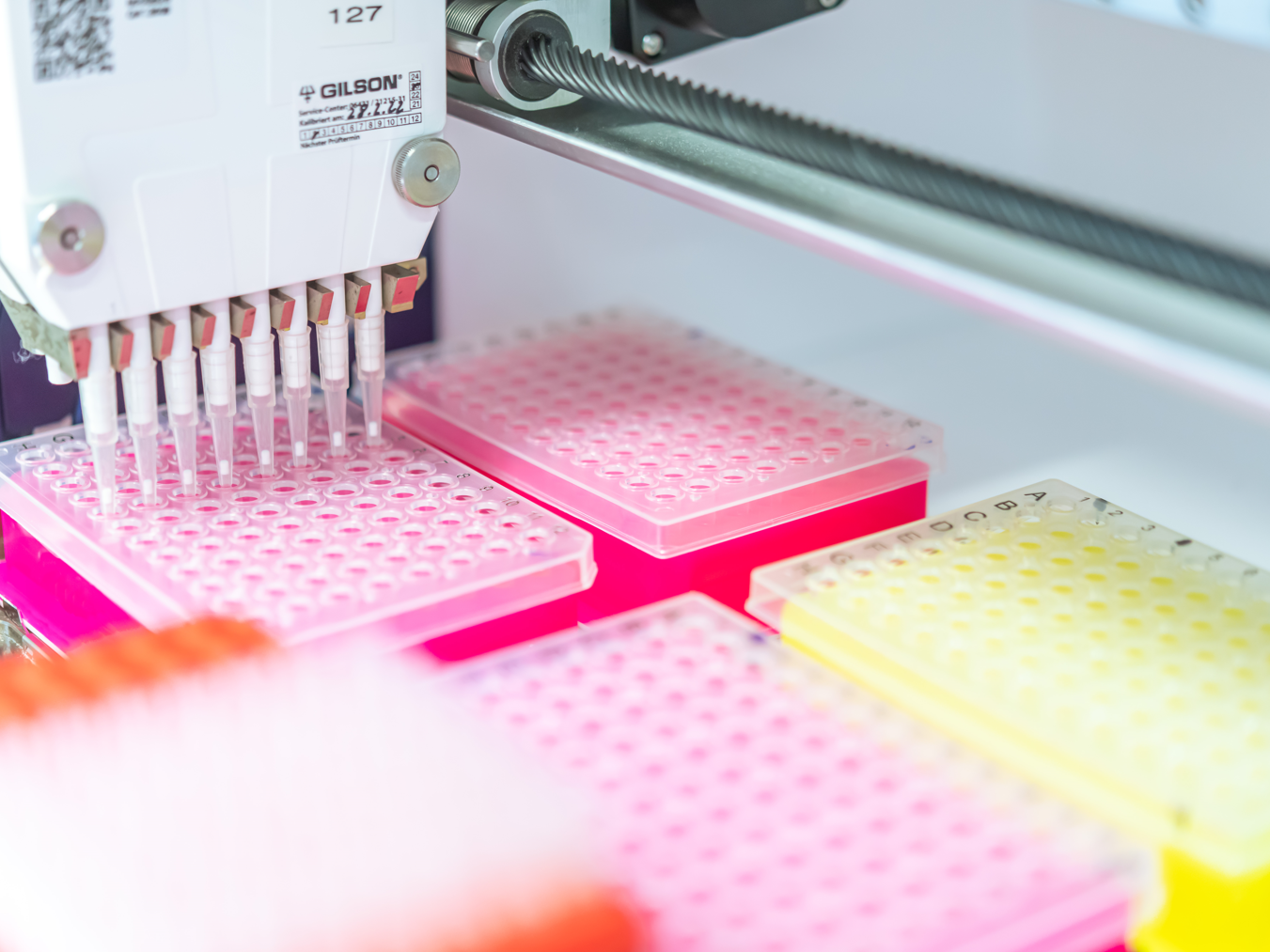 Genetisches Screening Pipettierroboter