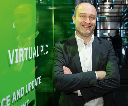 Dr. Tobias Frank, Vice President Automation Systems at Phoenix Contact Electronics in Bad Pyrmont.