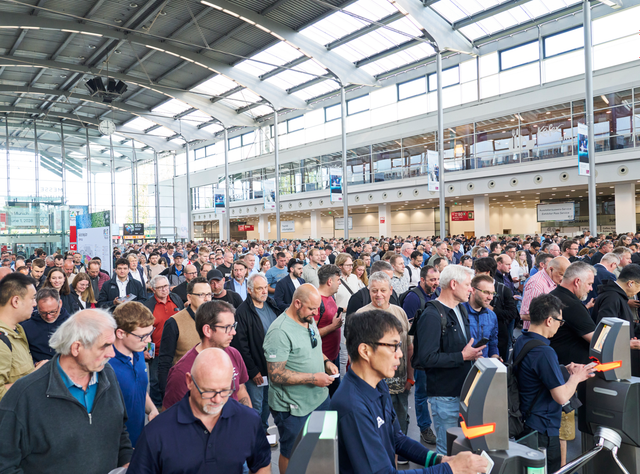 Besucheransturm auf der Ifat in den Messehallen