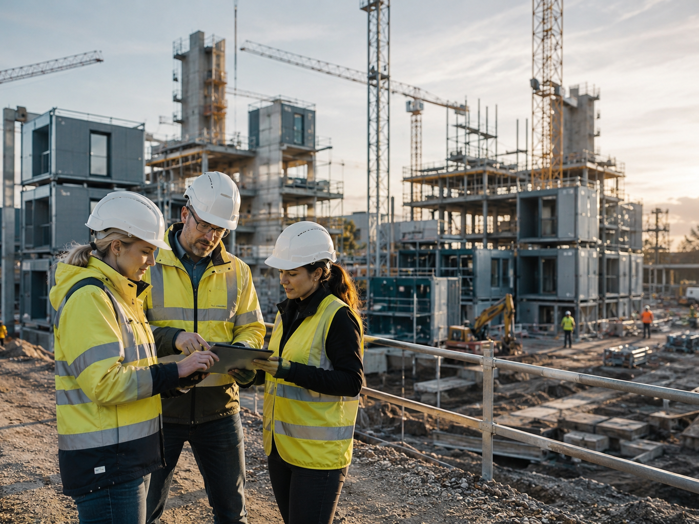 Rising Star 2026 Blick auf eine futuristische Baustelle
