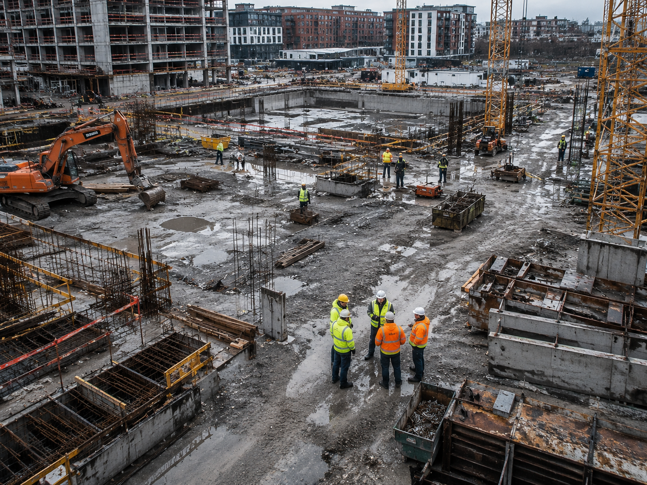 Baukrise 2025: Ursachen, Auswirkungen und Lösungsansätze Die aktuelle Baukrise in Deutschland: Ursachen, Auswirkungen und mögliche Lösungen