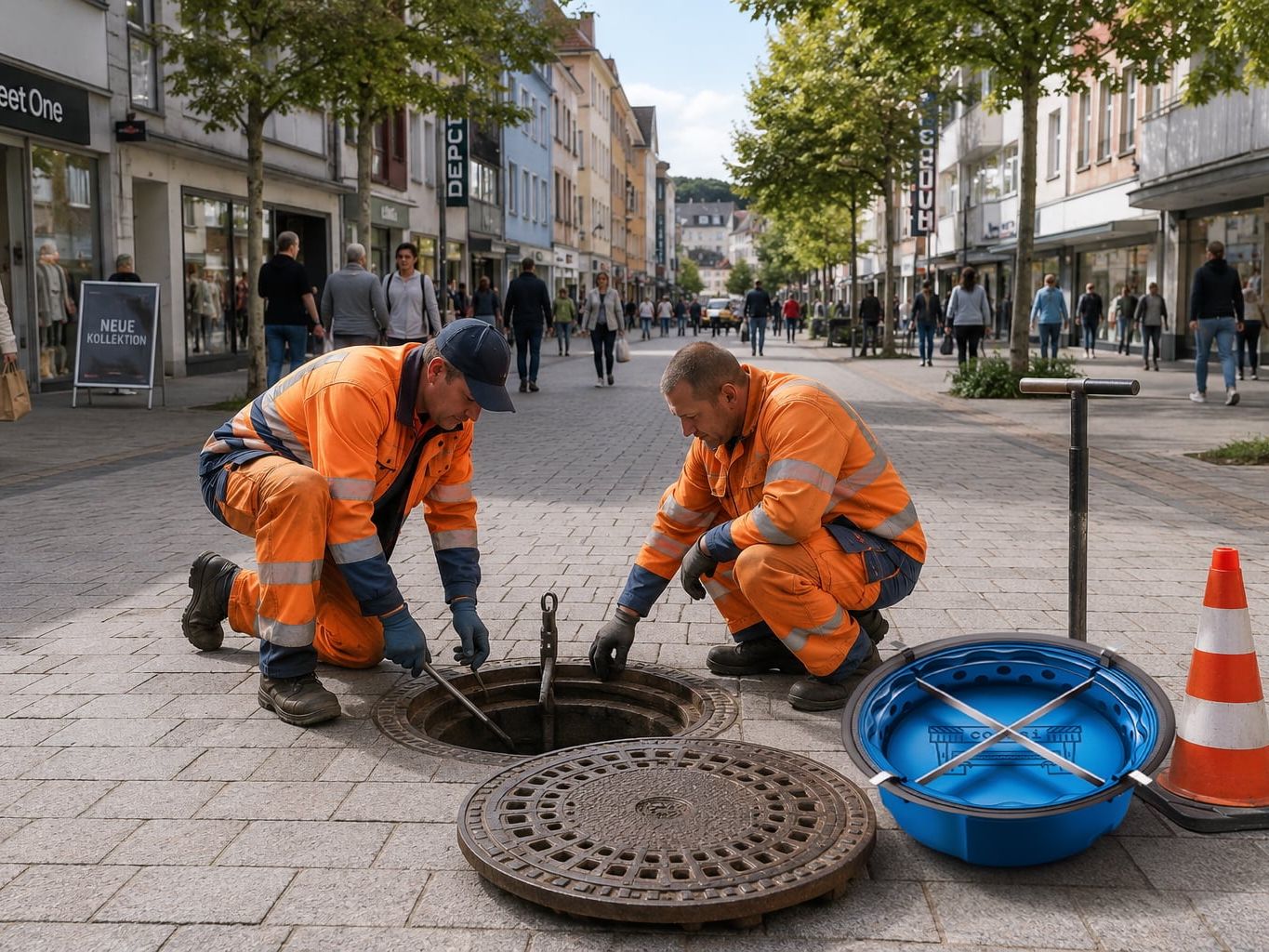 Abwasser in der Stadt - Kanalgeruch als Umweltproblem