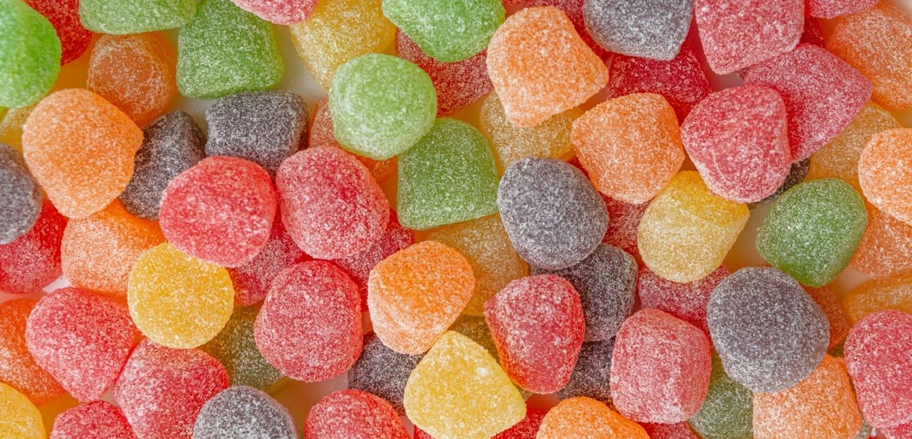 Gummidrops Bunte Gummidrops