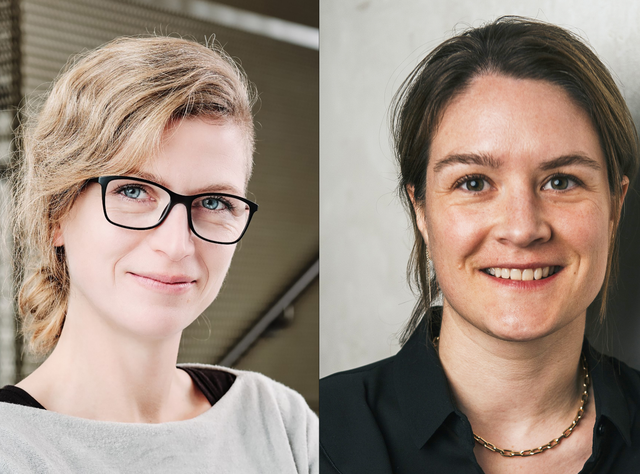 Deutsche Forschungsgemeinschaft DFG fördert neue Mikrobiomplattform an der CAU Kiel mit 800.000 Euro Dr. Corinna Bang (links) und Prof. Mathilde Poyet leiten gemeinsam die neue DFG-geförderte Mikrobiomplattform an der CAU.