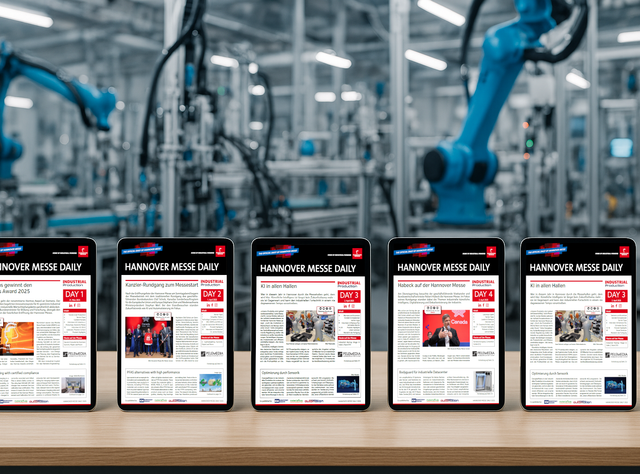 E-Paper: Hannover Messe Daily Tag 1 bis 5 E-Paper: Hannover Messe Daily Tag 1 bis 5