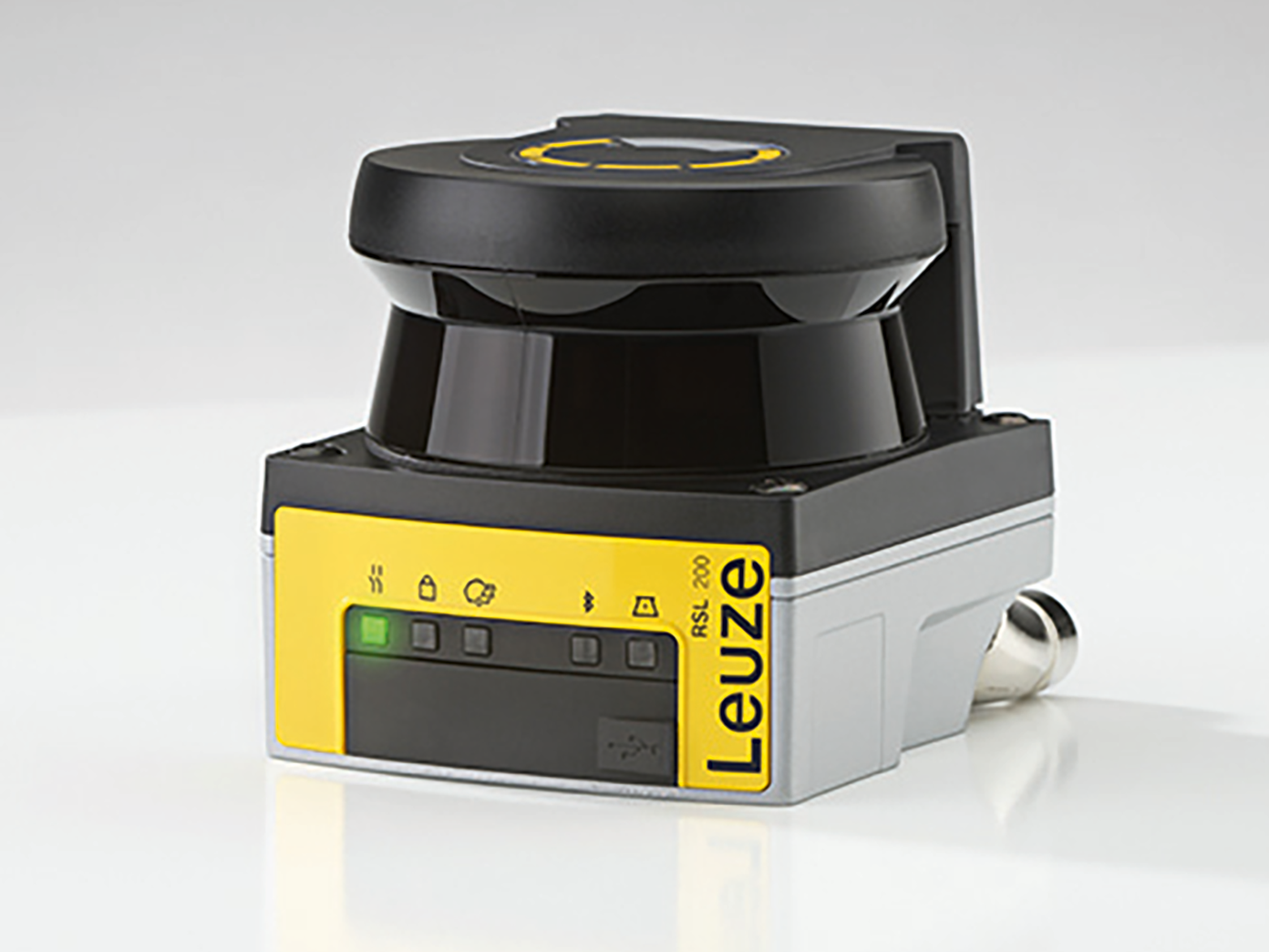 Platz 1: Leuze – Sicherheits-Laserscanner ‚RSL 200‘ Platz 1: Leuze – Sicherheits-Laserscanner ‚RSL 200‘