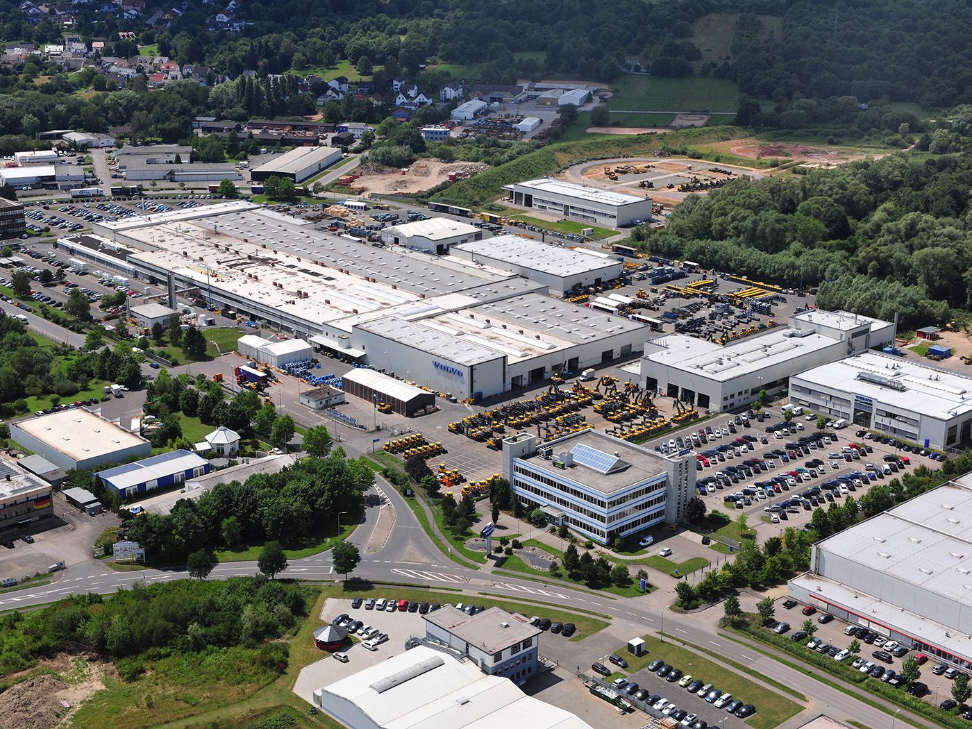 Volvo CE Standort Konz