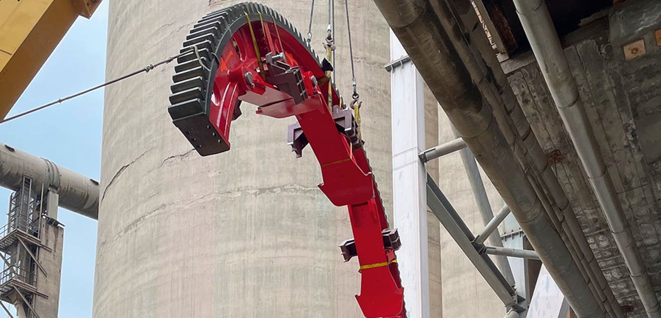 Drive technology: New drive for rotary kilns