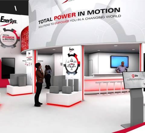 EnerSys exhibition stand