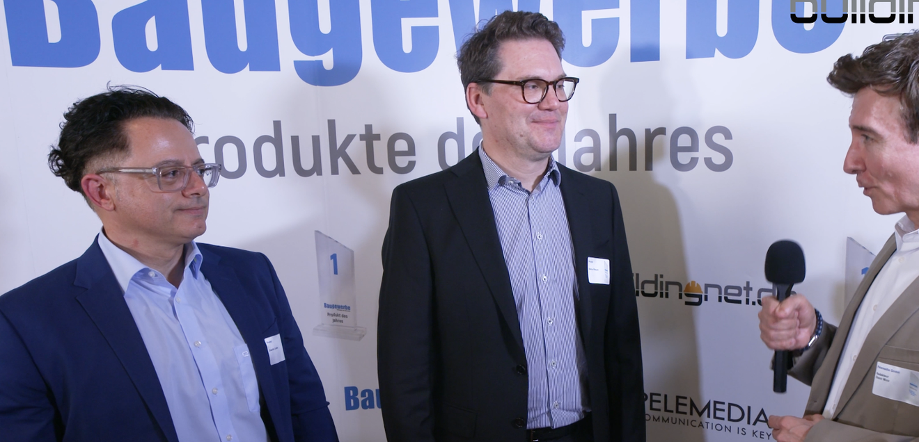 Video-Interview Stefan Pfetsch und Claudio Licata - Baugewerbe Produkte des Jahres 2026