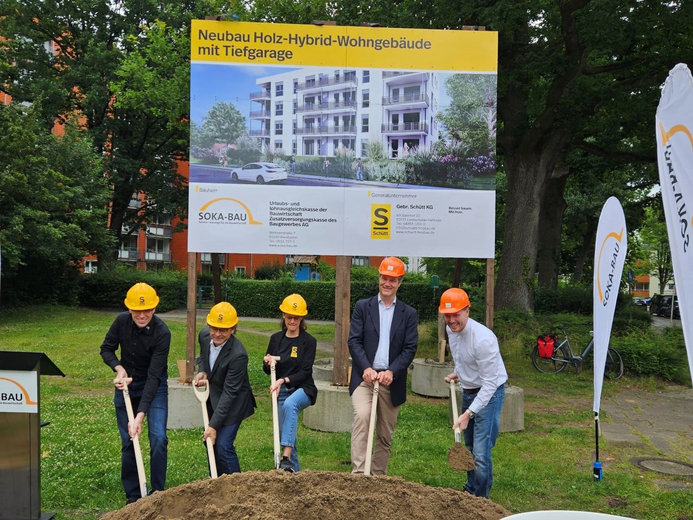 SOKA-BAU schafft nachhaltigen Wohnraum in Pinneberg