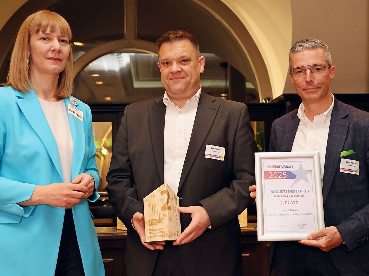 Bedienen & Beobachten – 2. Platz: Murrelektronik – Maschinen- und Statusleuchte ‚Modlight Illumix RGBW‘ Bedienen & Beobachten – 2. Platz: Murrelektronik – Maschinen- und Statusleuchte ‚Modlight Illumix RGBW‘