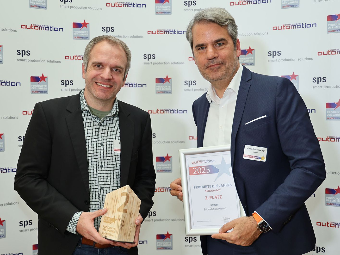 Software & IT – 2. Platz: Siemens – ‚Siemens Industrial Copilot‘ Software & IT – 2. Platz: Siemens – ‚Siemens Industrial Copilot‘