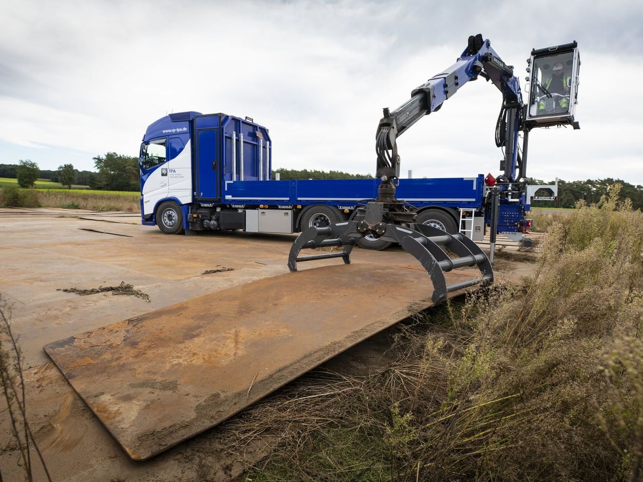 Vp TPA sichert Baustellenlogistik beim Netzausbau von Tennet Germany