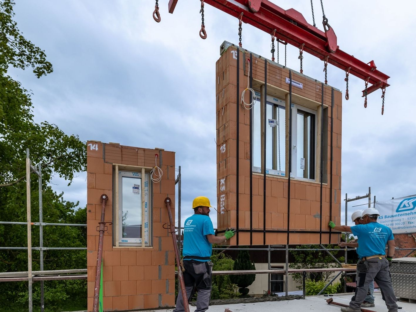 Ziegelfertigteile mit integrierten Systemlösungen im Geschosswohnungsbau