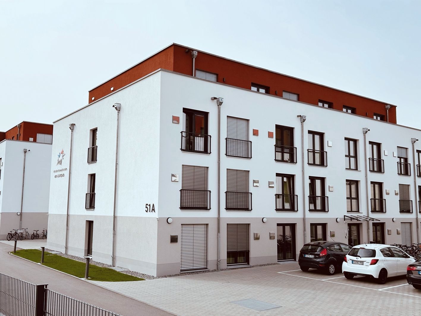 Studentenwohnheim auf hohem Nachhaltigkeitsniveau