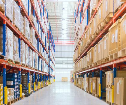 High-bay warehouse