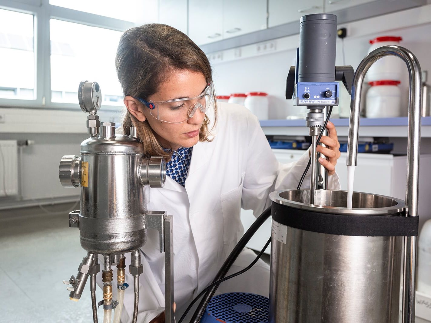 Herstellung von PCM-Emulsionen im Labor Herstellung von PCM-Emulsionen im Labor
