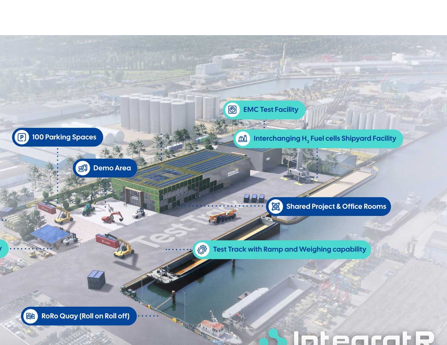 Innovationscampus von IntegratR und Hyster-Yale: Saubere Energielösungen für Schwerlast-Stapler