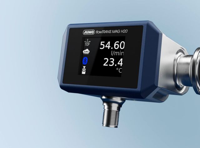 Jumo at the SPS 2024: Flow meter for conductive liquids