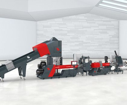 Post-Consumer-Kunststoff-Recycling: Die smarte Recyclinganlage für schwierige Kunststoffe Post-Consumer-Kunststoff-Recycling: Die smarte Recyclinganlage für schwierige Kunststoffe