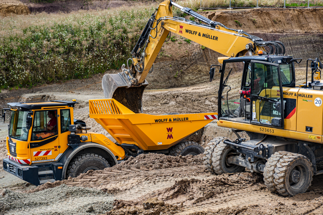 Bergmann-Dumper stärken Maschinenpark von Wolff & Müller
