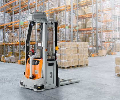 Nominated as product of the year 2025: STILL: Automated high lift truck STILL EXV iGo Nominated as product of the year 2025: STILL: Automated high lift truck STILL EXV iGo
