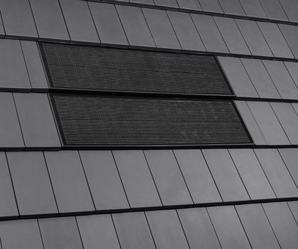 Indach-PV-System für den Glattziegel Level RS