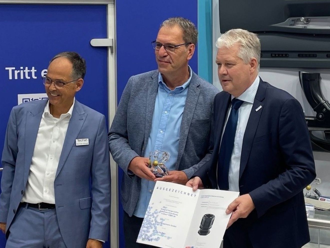 Wiska: Kabelverschraubung gewinnt TecPart-Innovationspreis 2025 Wiska: Kabelverschraubung gewinnt TecPart-Innovationspreis 2025