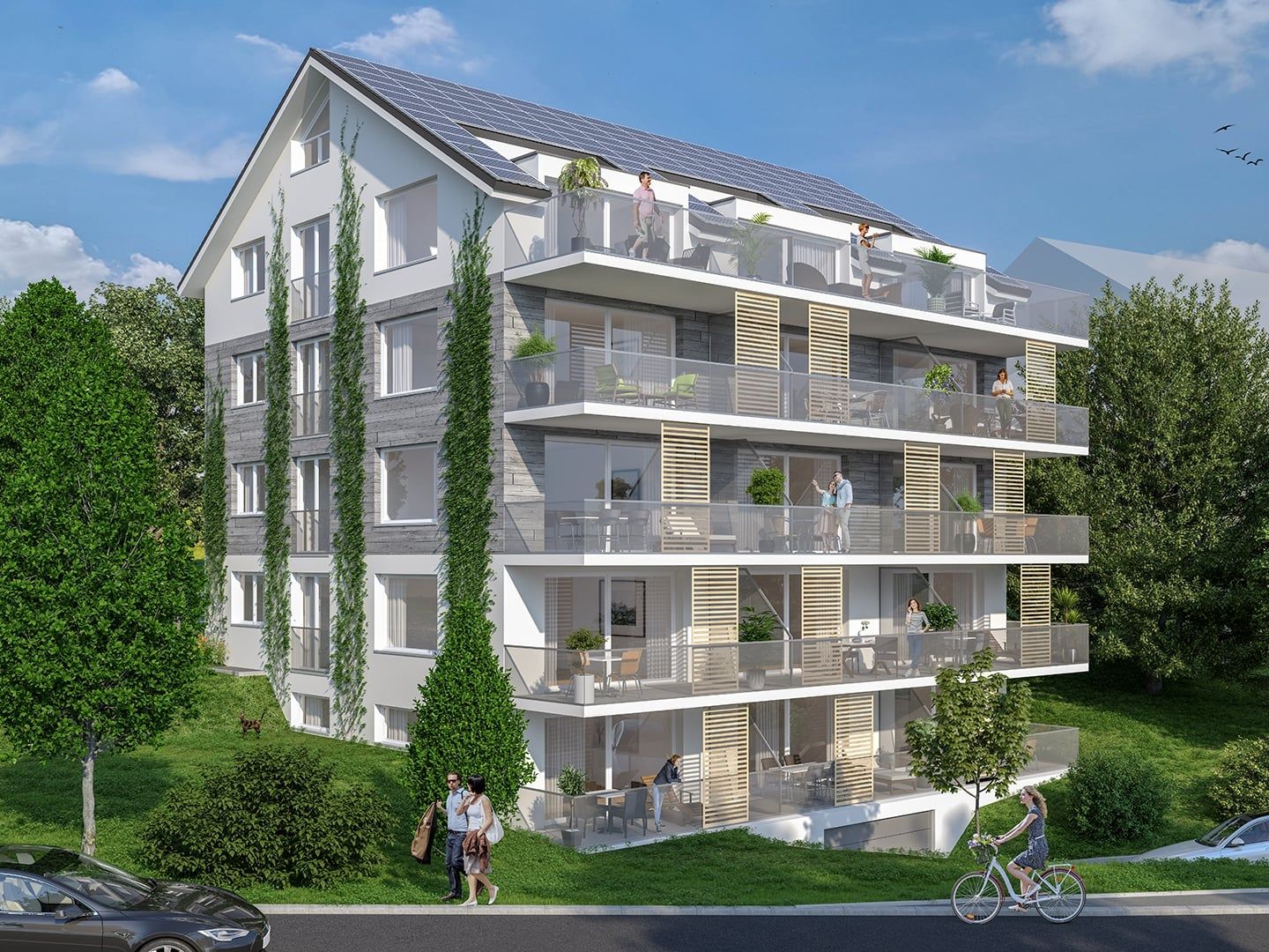Mehrparteienhaus in Überlingen am Bodensee Mehrparteienhaus in Überlingen am Bodensee