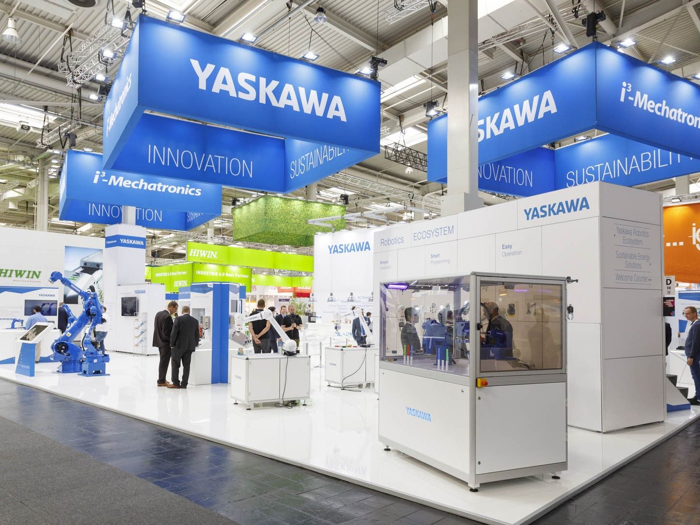 Yaskawa at the Hannover Messe 2023: Integrated, intelligent, innovative