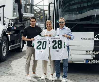 Borussia Mönchengladbach und MAN Truck & Bus verlängern Zusammenarbeit bis 2028