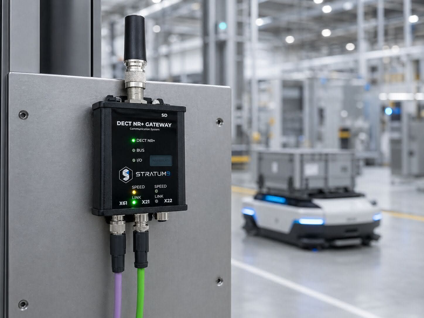 Stratum 9: Industriell einsetzbares DECT NR+ Gateway