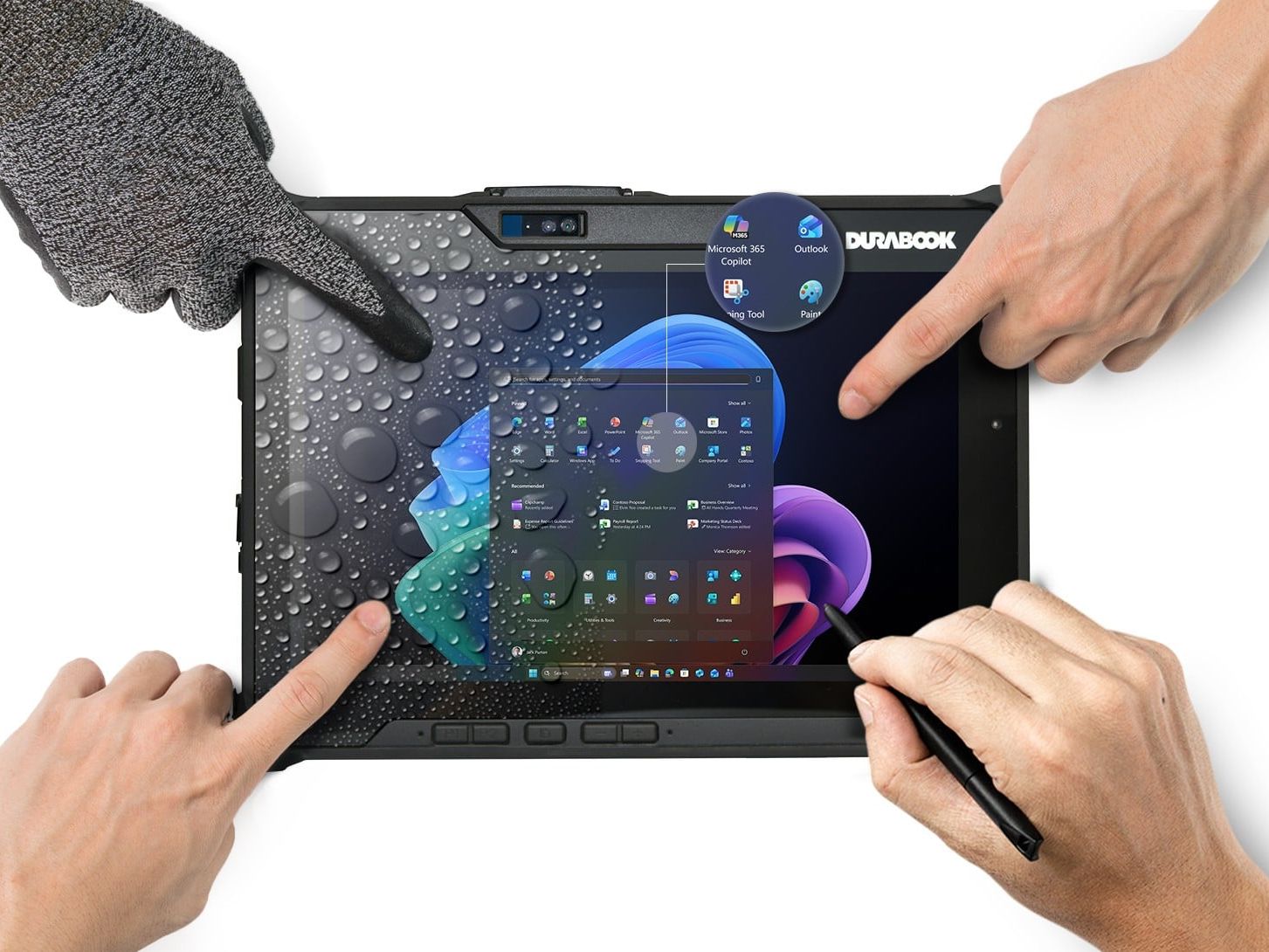 Das R10 rugged Tablet von Durabook Das R10 rugged Tablet von Durabook