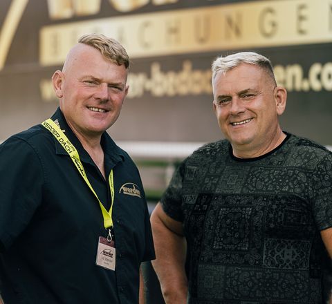 Die Brüder Heiko Werder (l.) und André Werder Die Brüder Heiko Werder (l.) und André Werder