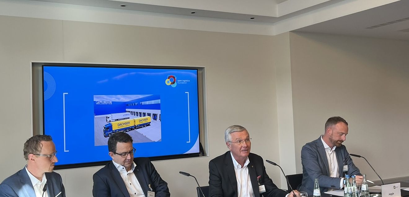 Press conference of the Open Logistics Foundation Press conference of the Open Logistics Foundation