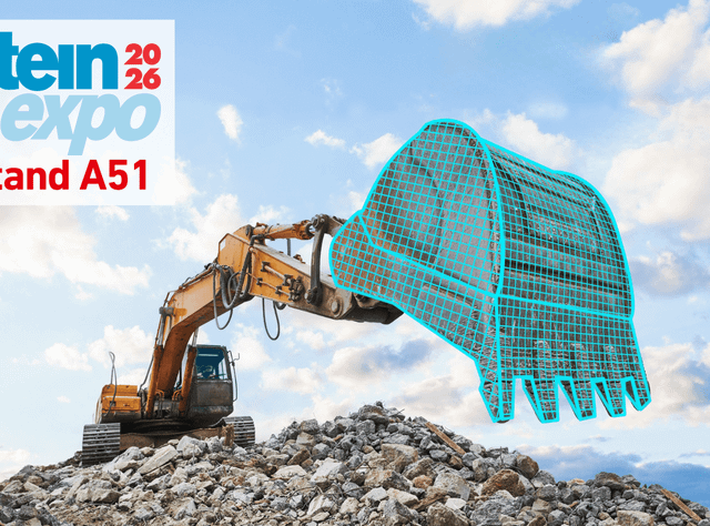 Pfreundt auf der steinexpo 2026: Neue Baggerwaage und digitale Lösungen