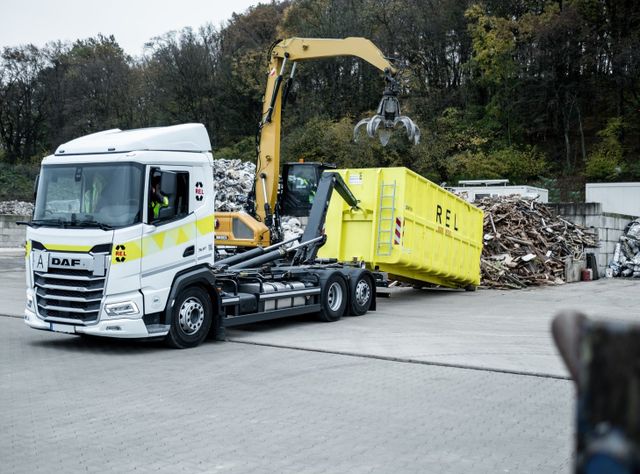 DAF XD und XF stark als Abroller