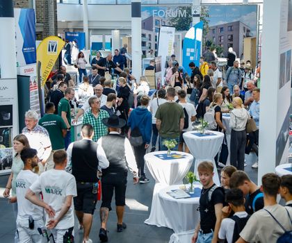 Volle Hallen bei der NordBau