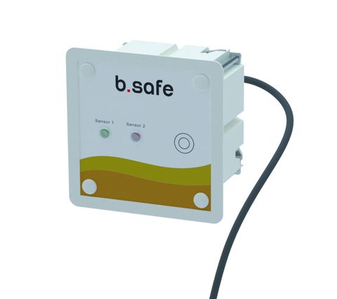 Alarmierungsbox: Füllstand überwachen Mini-Display Wall der Marke "b.safe"