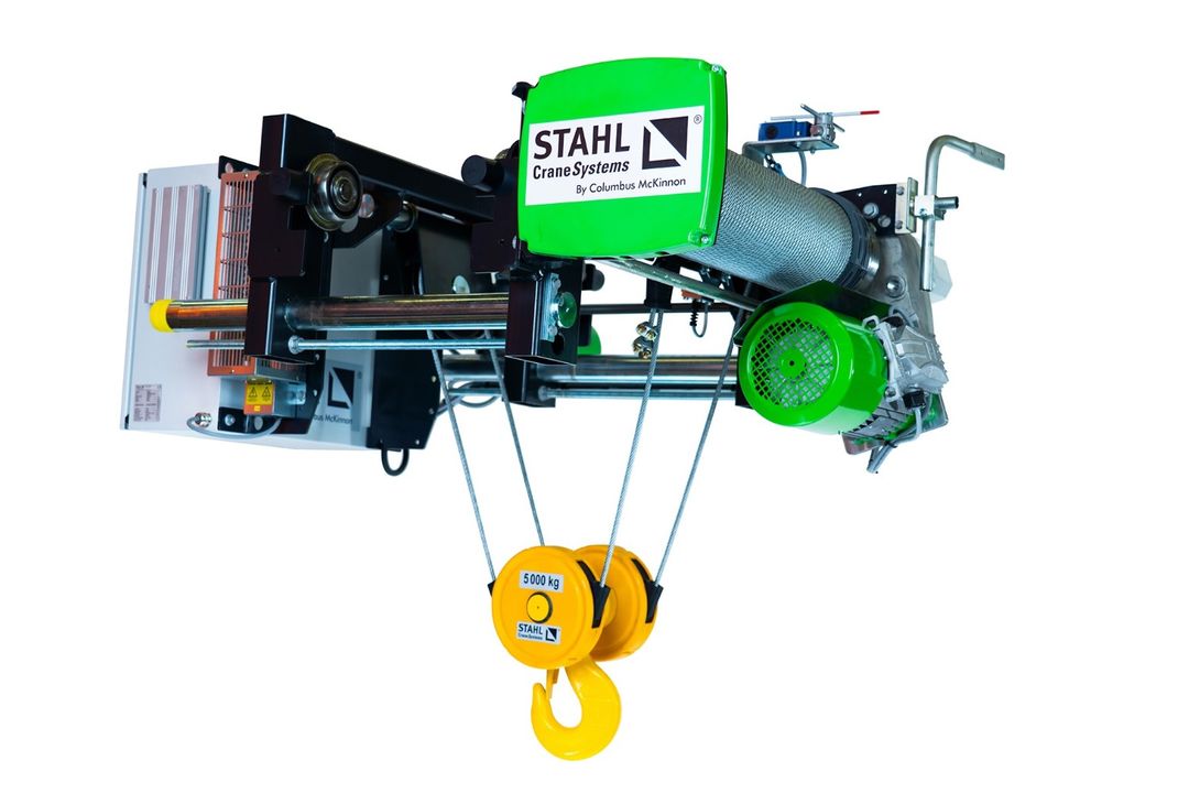 Für universelle Hebeanwendungen: Stahl CraneSystems launcht neue Seilzug-Serie