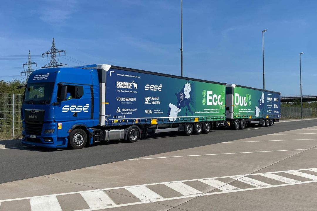 Schmitz Cargobull unterstützt EcoDuo-Pilotprojekt in Deutschland