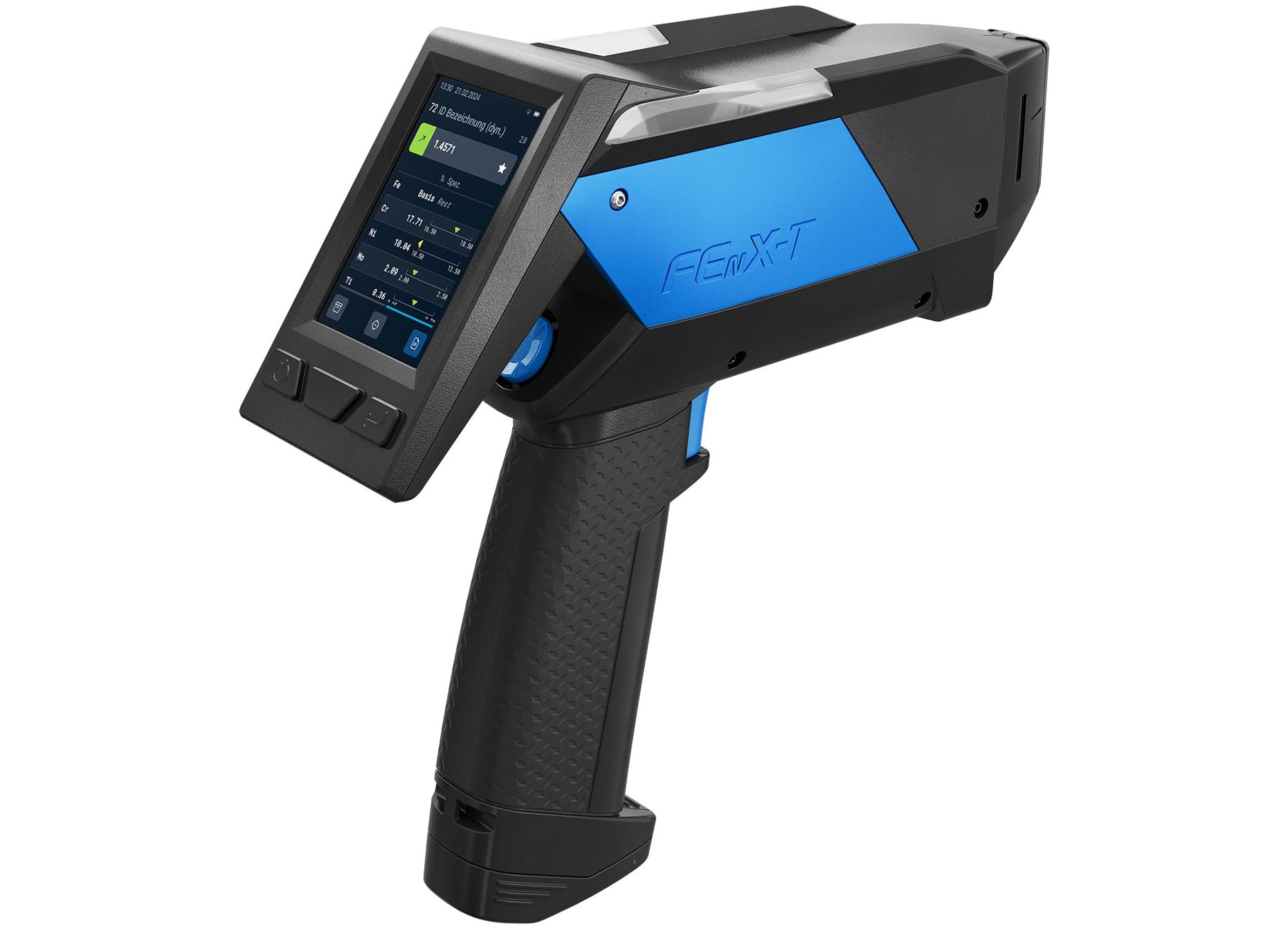Metalllegierungen analysieren: Mobiles Röntgenfluoreszenz-Spektrometer Mobiles Röntgenfluoreszenz-Spektrometer FEnX-T