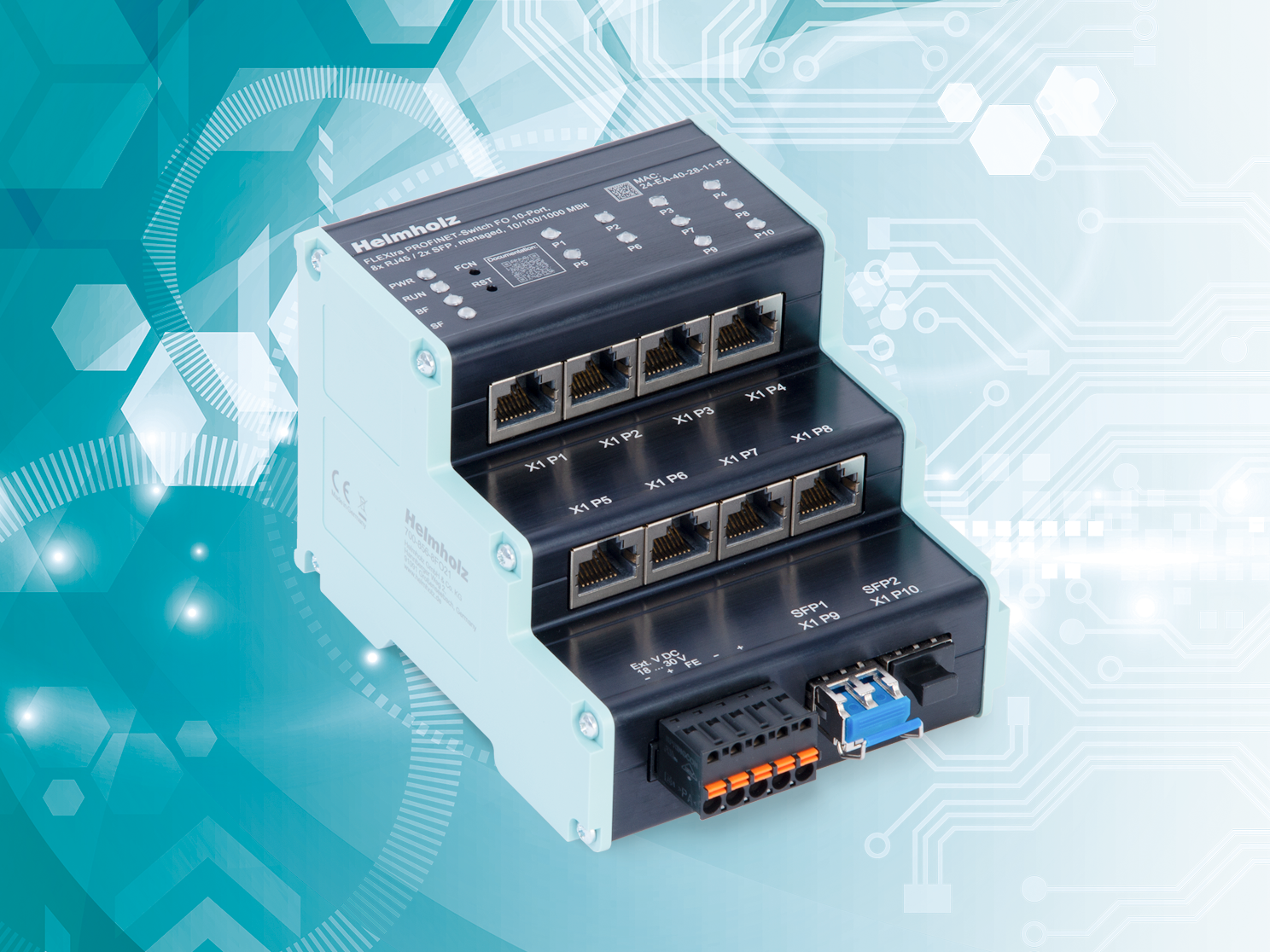 Helmholz: Profinet oder Ethernet bis zu 1000 Mbit/s Helmholz: Profinet oder Ethernet bis zu 1000 Mbit/s