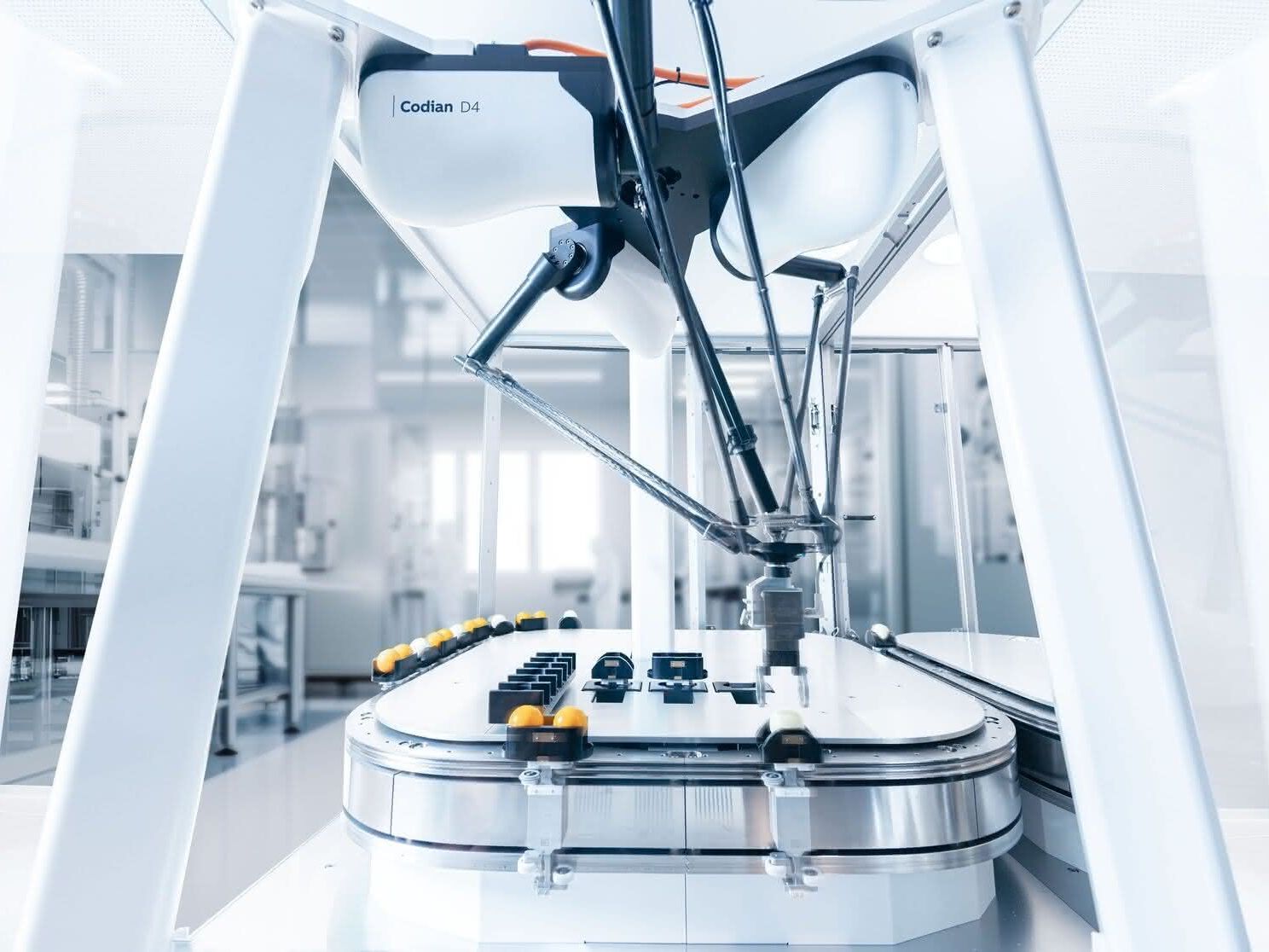Maschinelle Handhabung: Plug-and-Play-Scara-Roboter