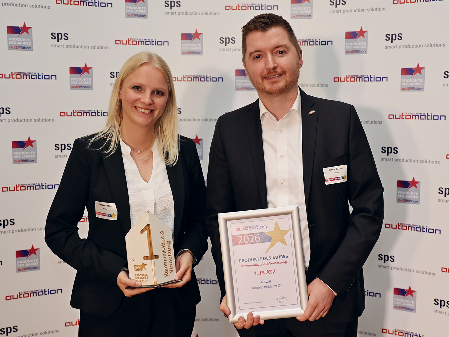 Larissa Becker und Simon Fischer, Hilscher