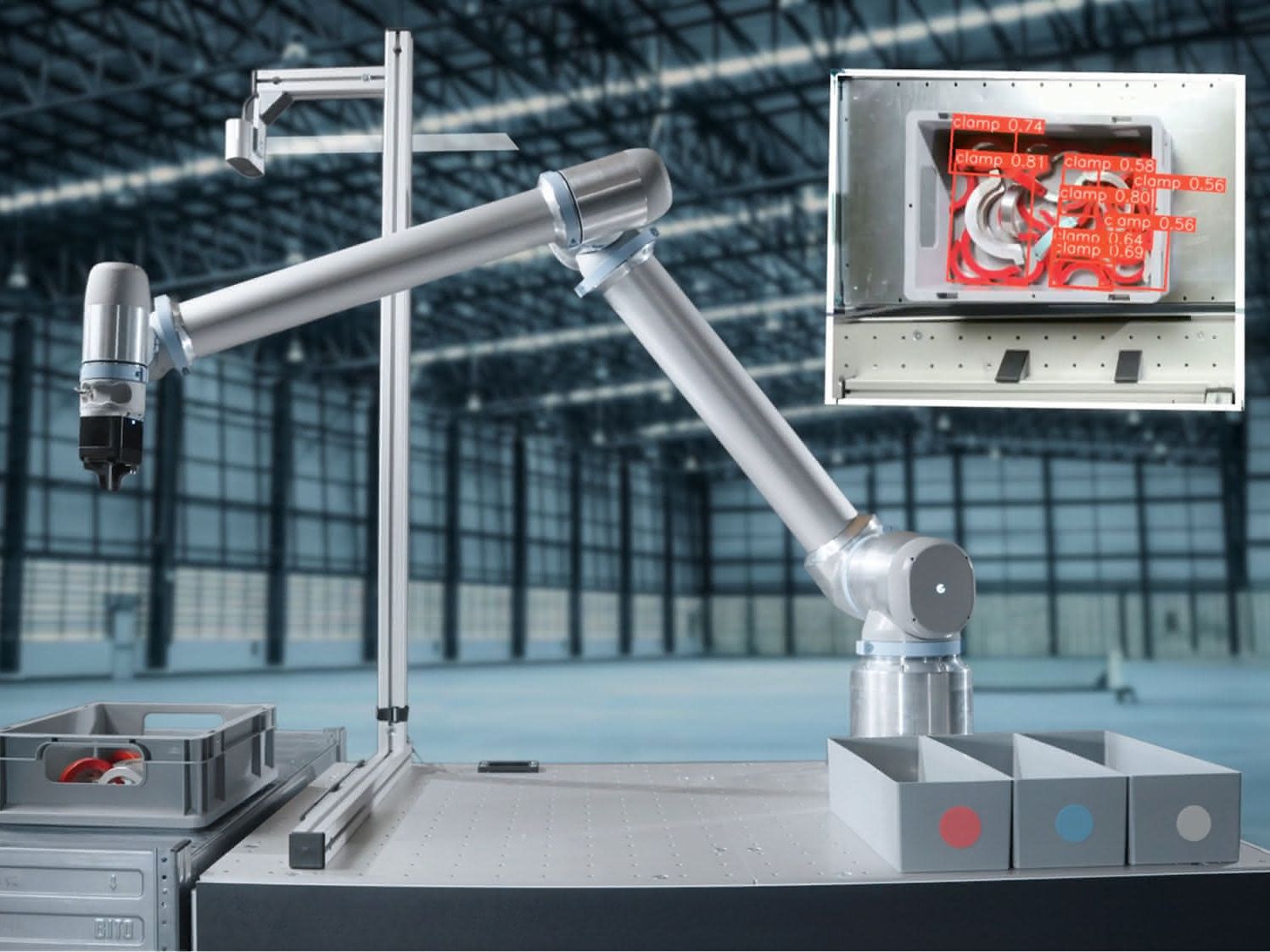 Robotik & Handhabung – 2. Platz: RobCo – KI-gestütztes Roboter-Automatisierungssystem ‚RobVision‘ Robotik & Handhabung – 2. Platz: RobCo – KI-gestütztes Roboter-Automatisierungssystem ‚RobVision‘