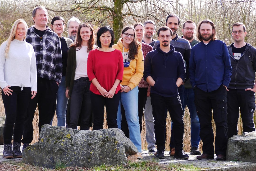 Team, das an der "DSMZ Digital Diversity"-Plattform arbeitet.